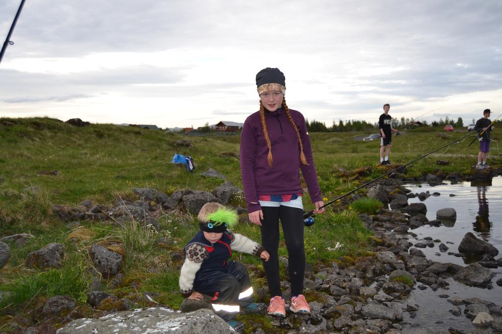 Thingvellir Lake Cottage Veithilundur Dış mekan fotoğraf